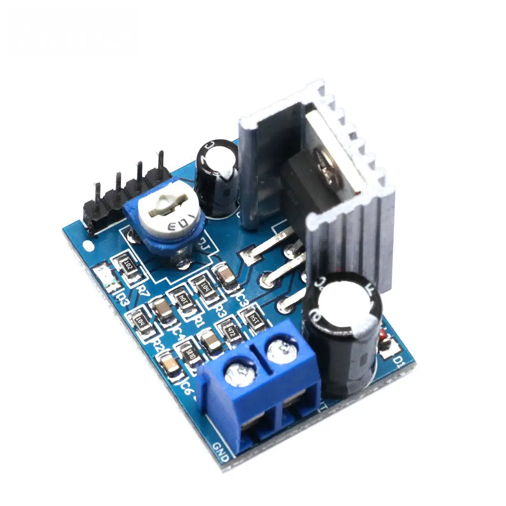 Модуль TDA2030A 6 в 9 12 В одиночный источник питания аудио TDA2030 усилитель DIY Цифровая
