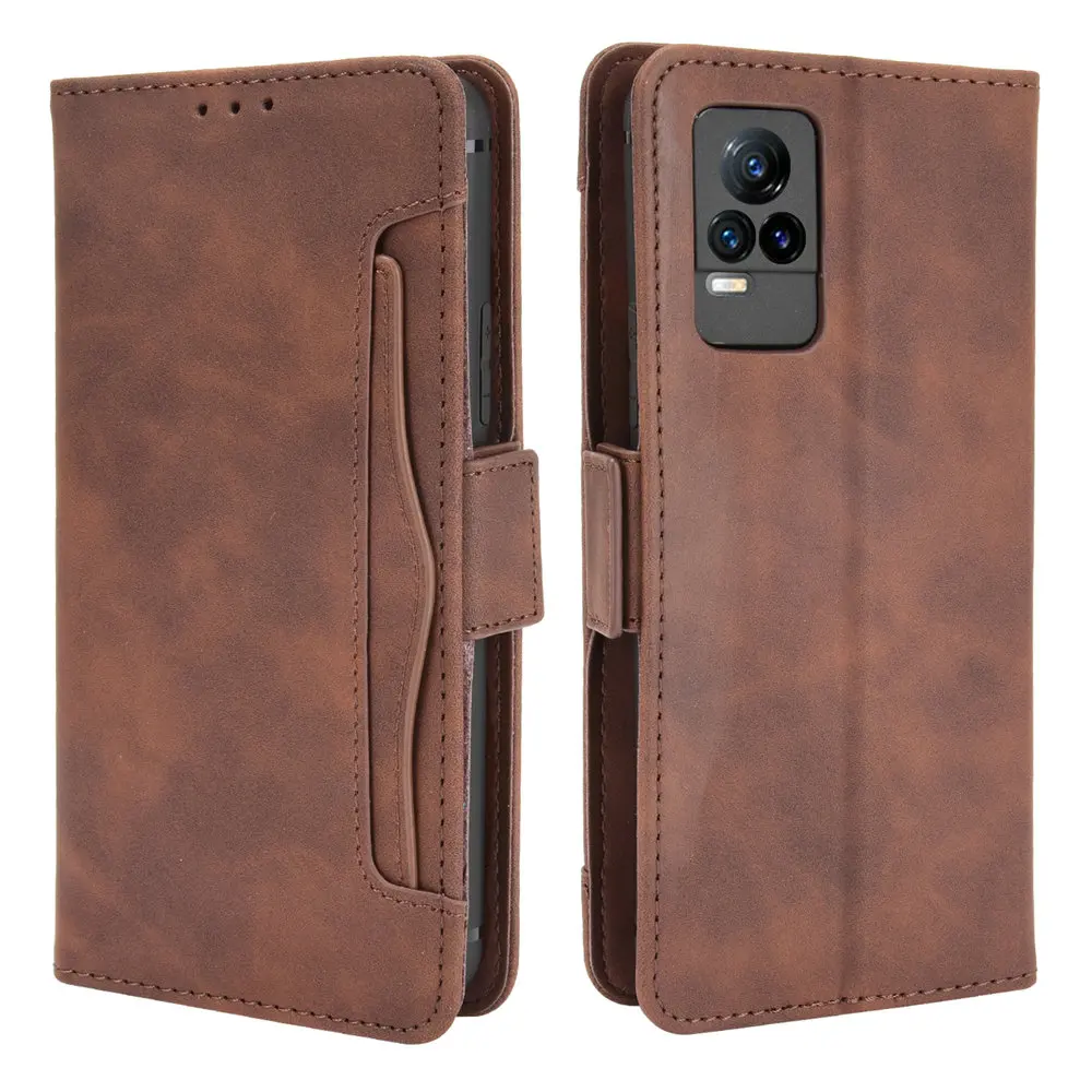 

V25 Pro Y53s Y22 Y35 Luxury Case Leather Card Portable Wallet Book for Vivo V21e Y31 Y33s Y22s V25e Y 21 V21 E Flip Cover Funda
