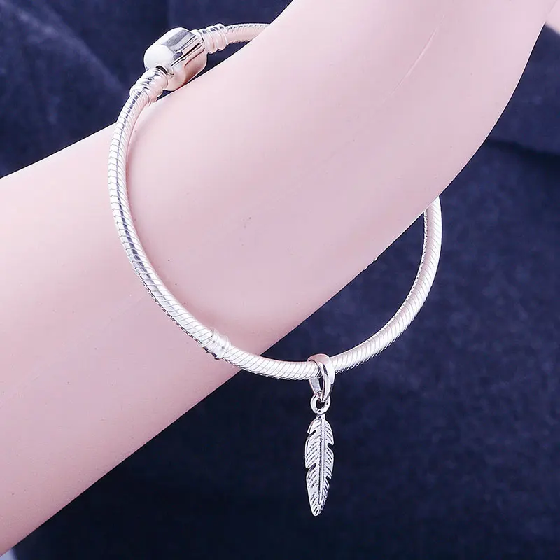 Бусина-Шарм для браслета из серебра 925 пробы