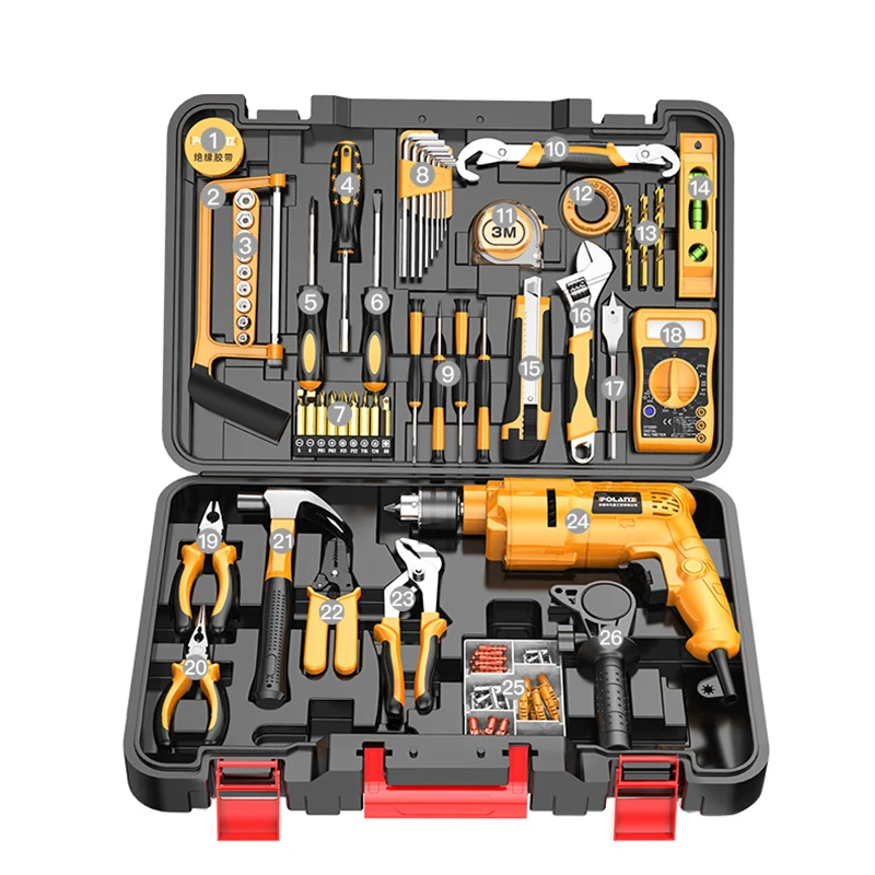 Portable Carrying Toolbox Waterproof Screwdriver Case Portable Outdoor Tool Box Kit Equipment Caisse A Outils Tool Packaging