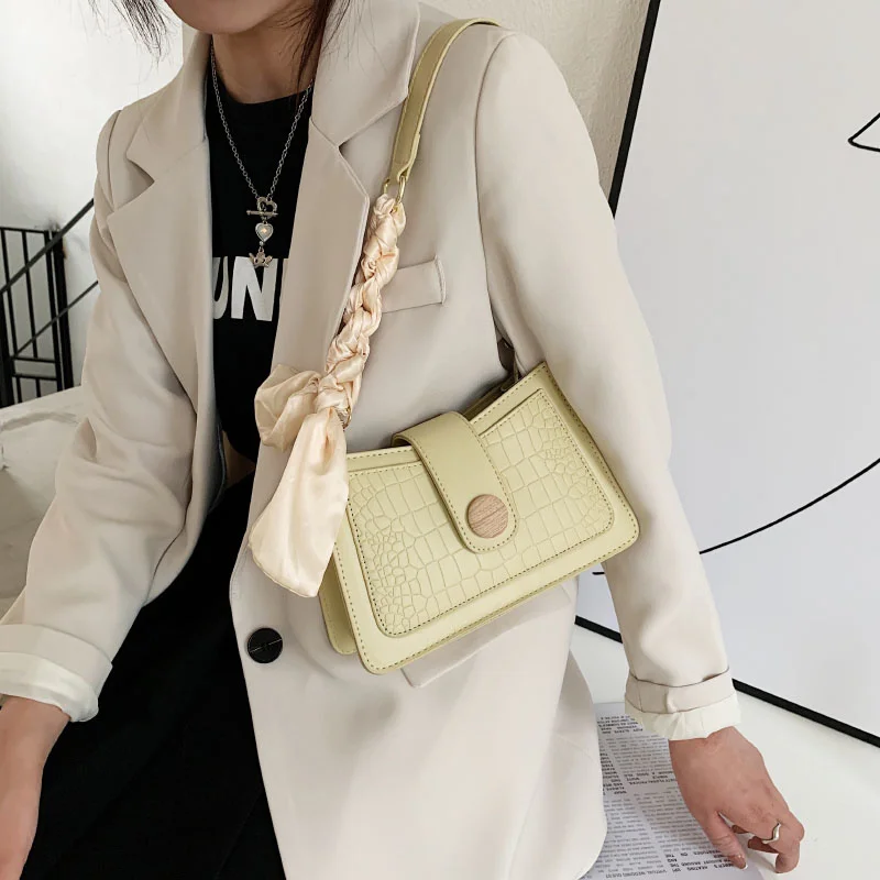 

Luxury women shoulder bags armpit shoulder bag PU leather handbags female brand bags vintage design 2021 fashionable female