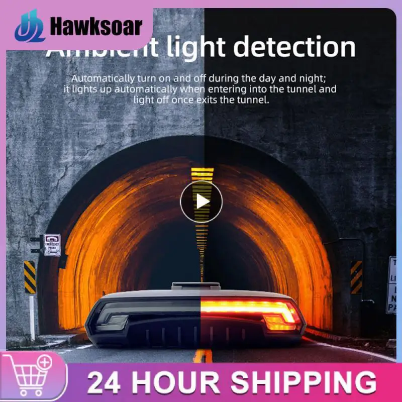 

Wireless Remote Control Bike Light LED Bicycle IPx6 Waterproof USB Charging Taillight Cycling Rear Light Motorcycle Accessories