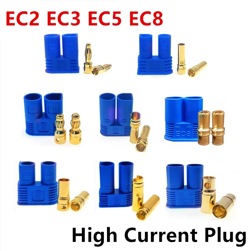Набор разъемов банан EC2 EC5 EC3 EC8