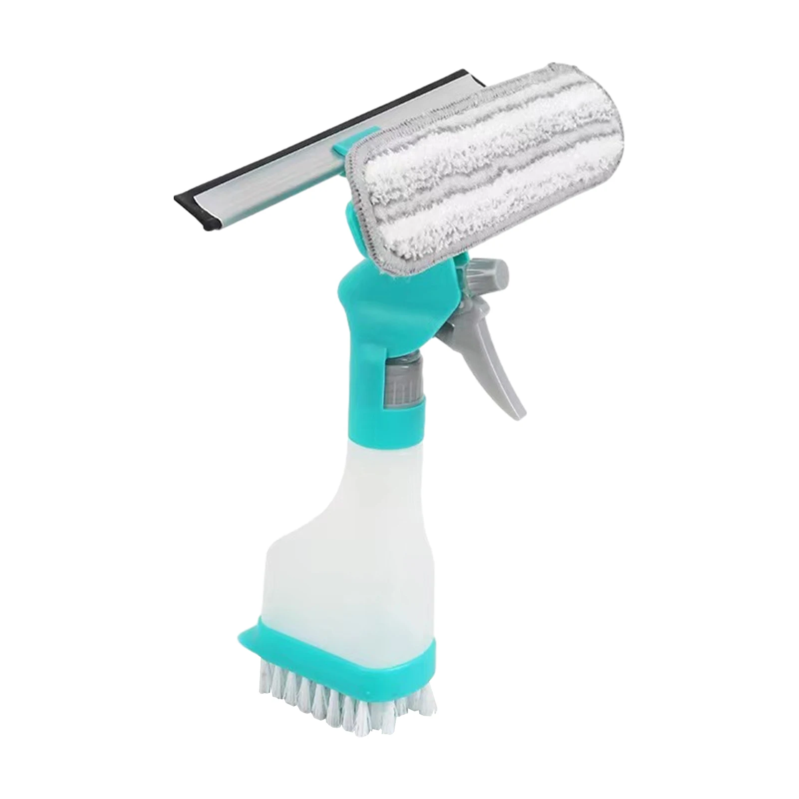 

Multipurpose Window Squeegee Kit Bathroom Convenient Mirrors With Spray Bottle Practical Cleaning Scraper Brush Kitchen Glass