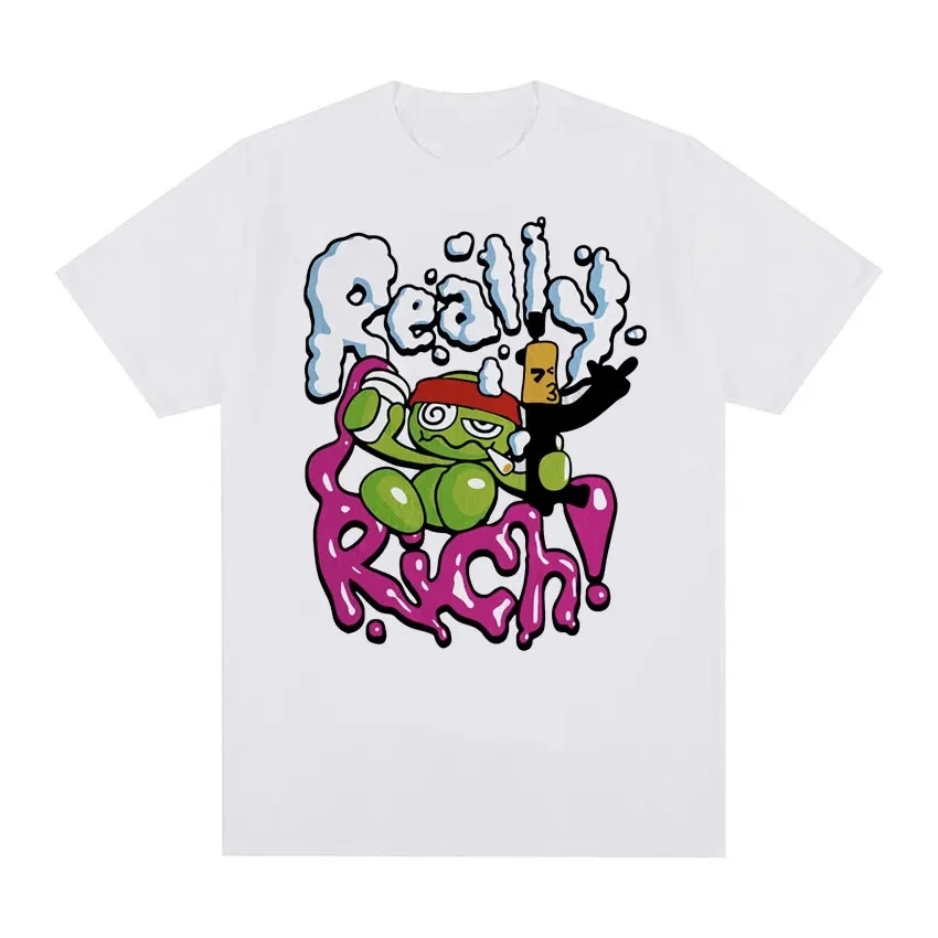 Повседневная хлопковая футбольная рубашка Rapper RR KanKan для женщин летний топ в