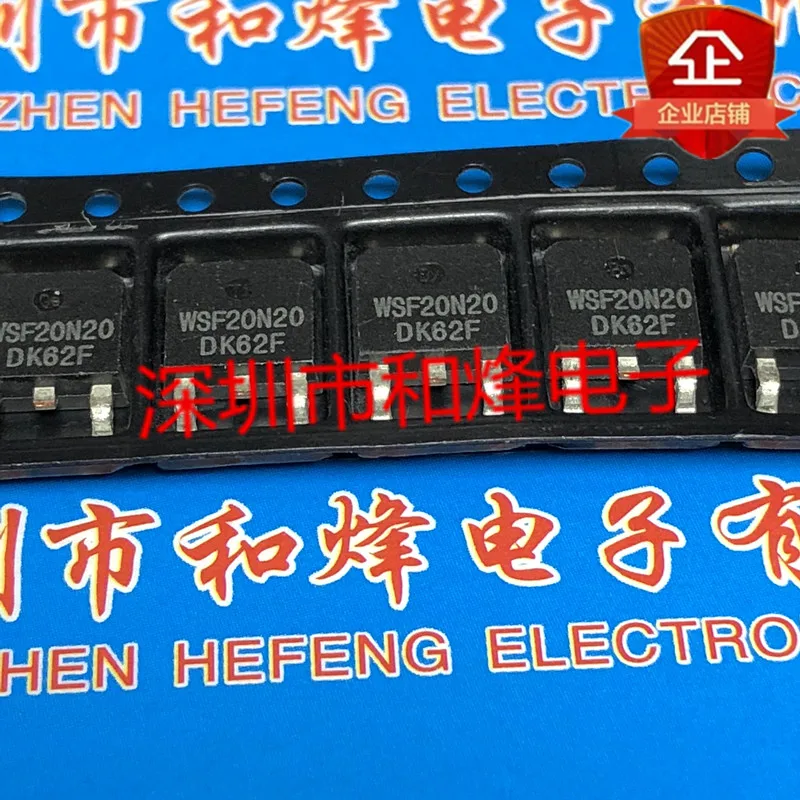 

5 шт.-10 шт. WSF20N20 TO-252 200V 12A Новый и оригинальный на складе