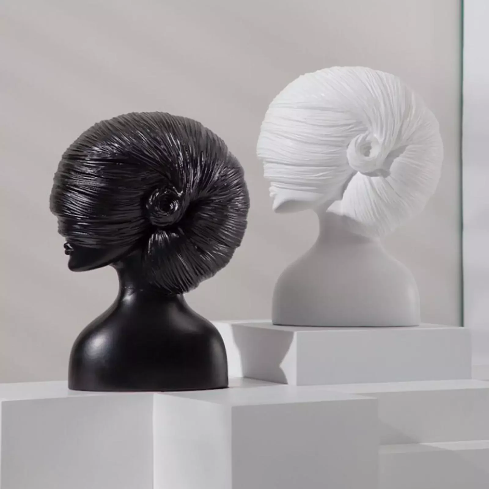 

Современная Статуэтка для женщин, Скульптурный Орнамент для рабочего стола, офисные аксессуары для дома