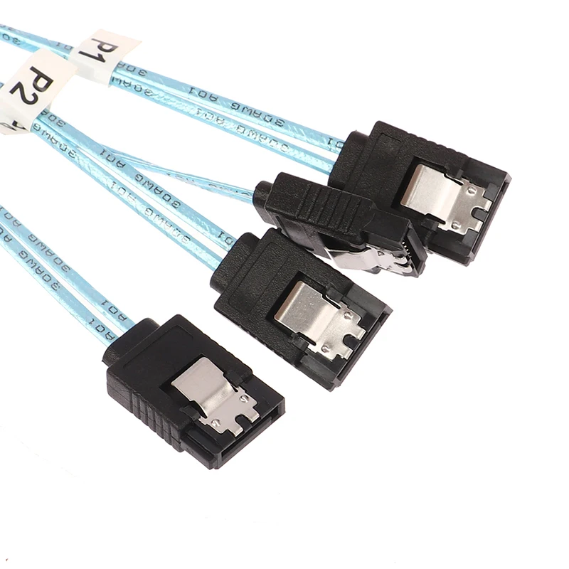 Кабель SAS SATA Mini-SAS SFF-8087 к 4 кабель Mini 4i SFF8087 36P 7P 12 Гбит/с 1/0.5 м данные жесткого диска