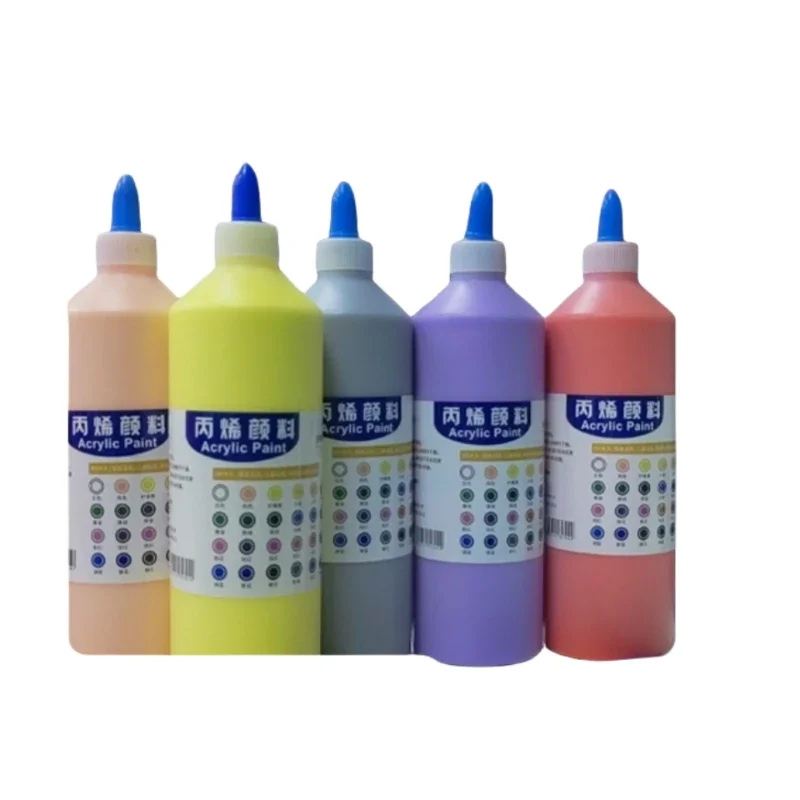 Акриловые краски 500 мл для росписи гипсовых кукол