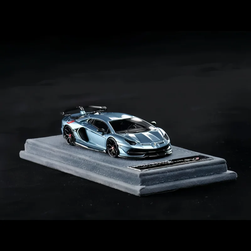 Фото GRADE PRO 1:64 Novitec Aventador SVJ LP770 миниатюрная модель автомобиля из смолы из сплава, коллекционный дисплей, в наличии №5
