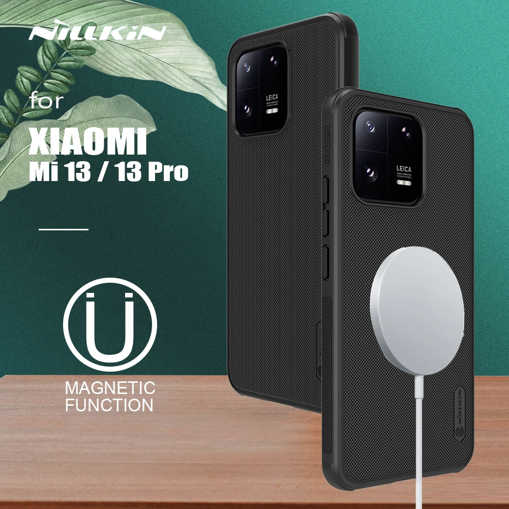 

Nillkin for Xiaomi Mi 13 Pro Case Super Frosted Shield Ultra-Thin Magnetic Protect Back Cover for Xiaomi Mi13 Mi 13 Pro Case