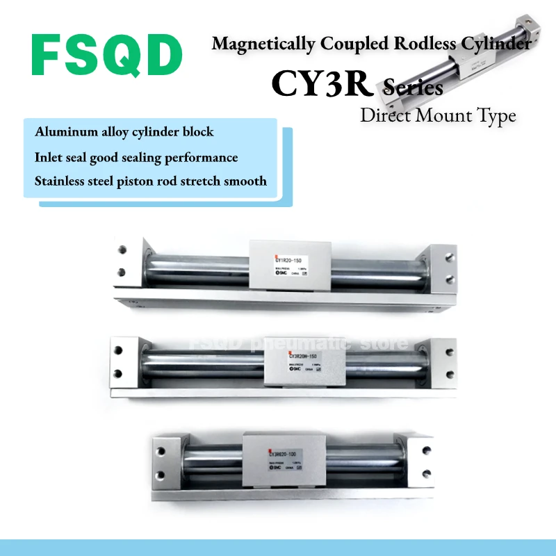 

CY1RG10H CY3RG10H CY3RG15H CY3RG20H CY3RG25H CY3RG32H 40H 50H 60H-100 200 300 400 500 600 700 800 900 Rodless cylinder CY3R CY1R