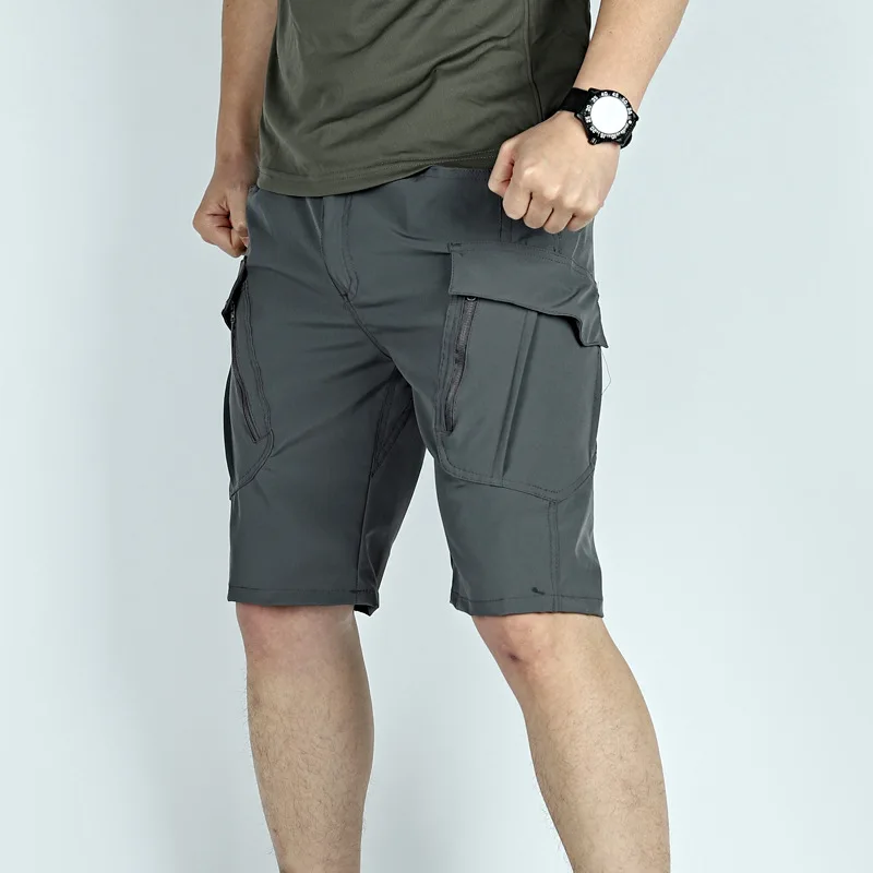Military Tactical Shorts Men Waterproof Wear-Resistant Cargo Pants Male Summer Shorts Quick Dry Multi-Pockets Trousers S-4Xl
