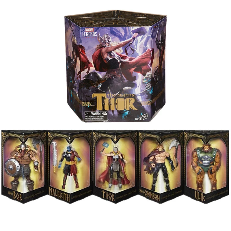 

Hasbro Marvel Legends Sdcc 2017 Exclusive Anime Figures Battle for Asgard 6 Inch Jane Foster Bor Action Figure Collection Model