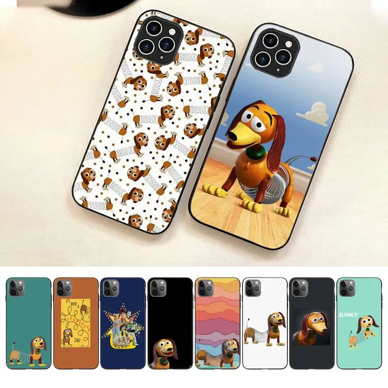 

Disney Toy Story Slinky Dog Phone Case For Iphone 7 8 Plus X Xr Xs 11 12 13 Se2020 Mini Mobile Iphones 14 Pro Max Case
