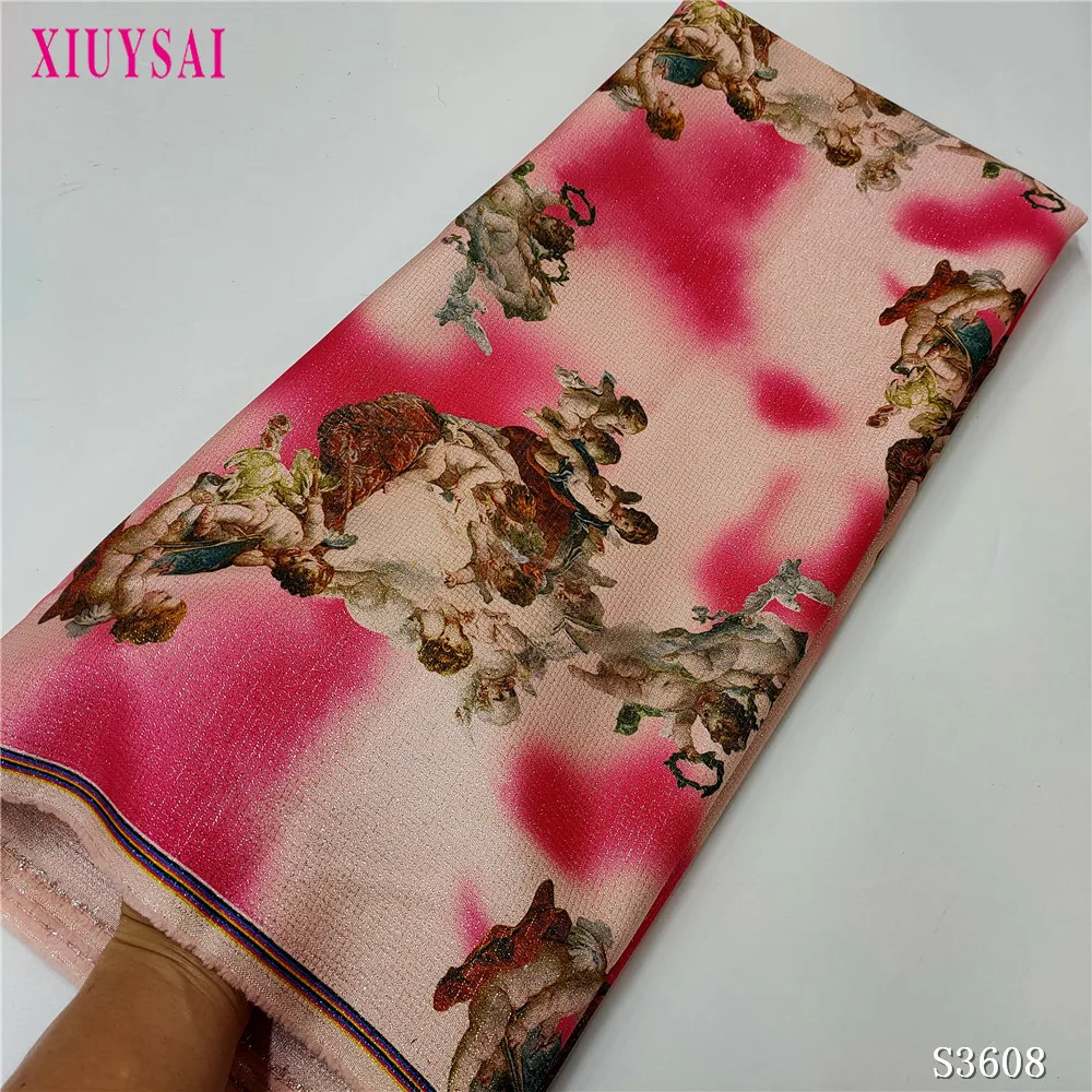 Высококачественная искусственная жаккардовая кружевная ткань 2022 вышитая