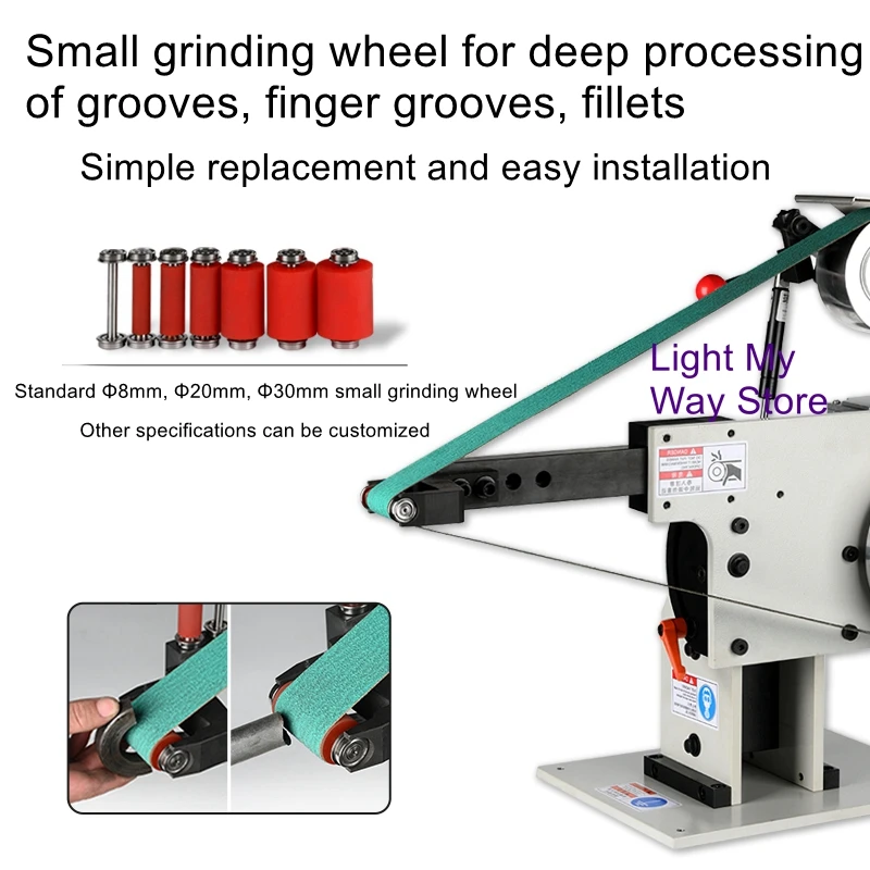 Belt grinder knife grinder stainless steel multi-function  automatic supporting grinding robot enlarge