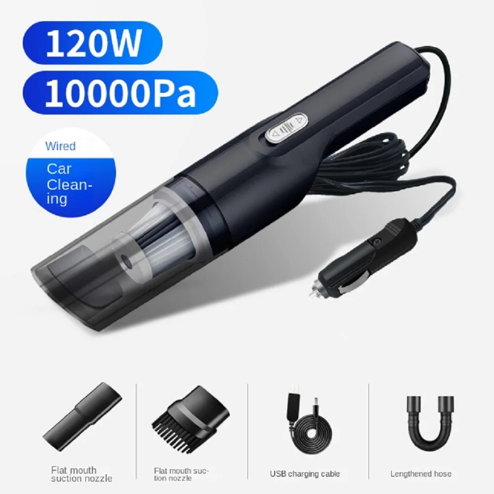 

Handheld Vacuum Cleaner 10000pa Powerful Cyclone Suction Wireless USB Rechargeable Cordless Mini Vacuum Cleaning For Car Home