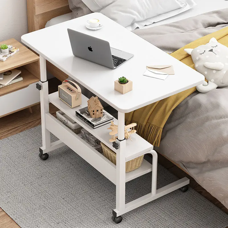 

Bedside Computer Desk 2021 New Computer DeskSimple Table Dormitory Laptop Desk Bed Study Table Simple Desk Movable Bedside Table