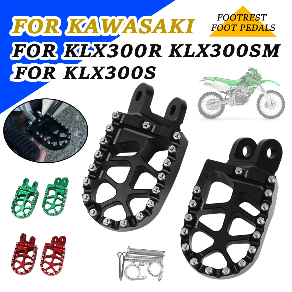 Аксессуары для мотоциклов подножки педали Kawasaki KLX300R KLX300SM KLX300S KLX 300R 300SM 300S 300 R