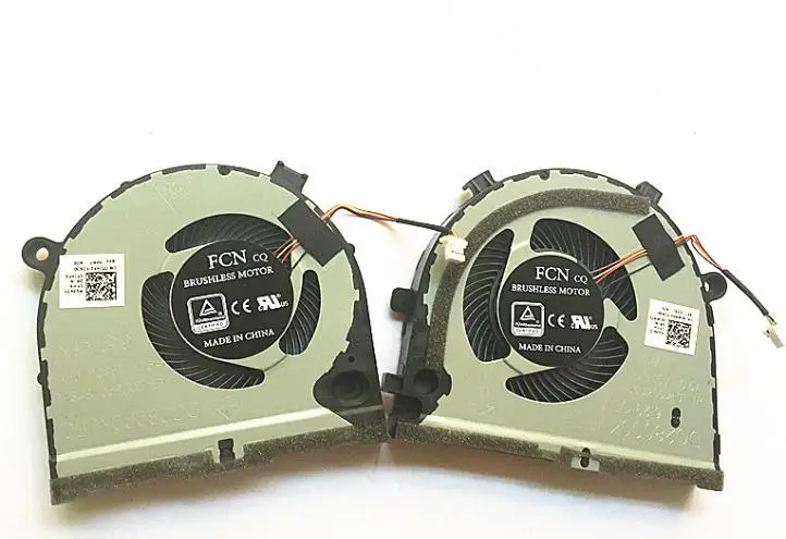 

New CPU GPU Cooling Fan for Dell G3 G3-3579 G3-3779 15 5587 series cooler fan 0TJHF2 TJHF2 0GWMFV GWMFV