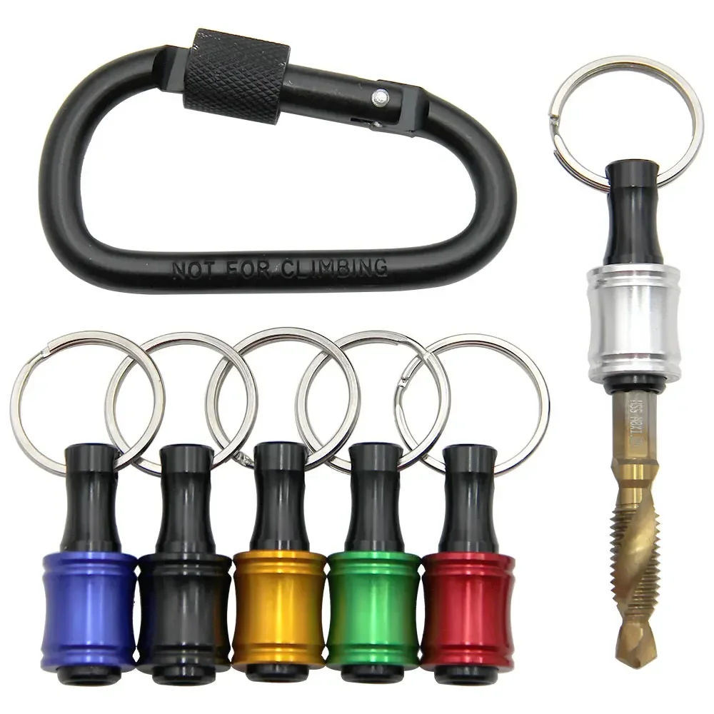 12 шт. цветной брелок быстросменный шатун 1/4 шестиугольная ручка отвертка