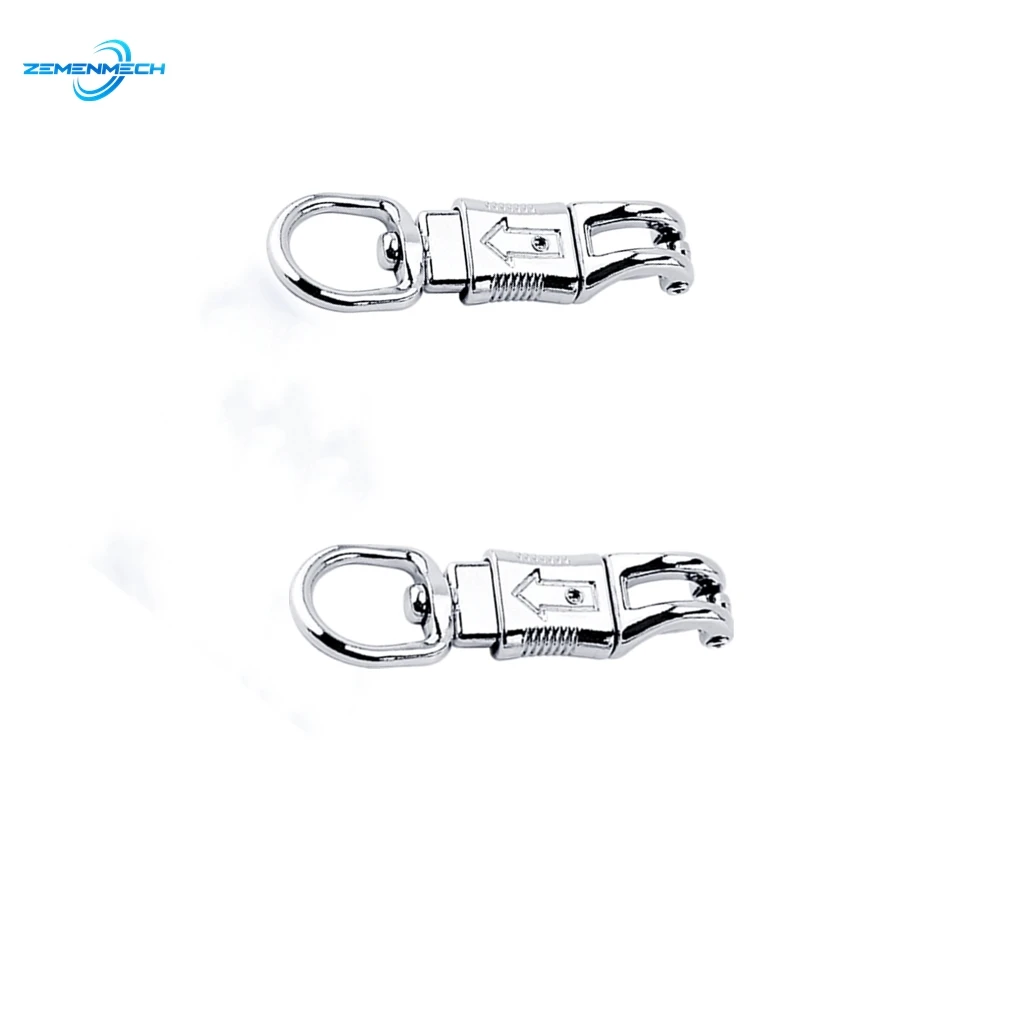 

2PCS Equestrian Panic Hook Quick Release Clip Nickel Plated Steel Horse Lead Rope Stables Panic Buckles Horsemanship Zinc Alloy