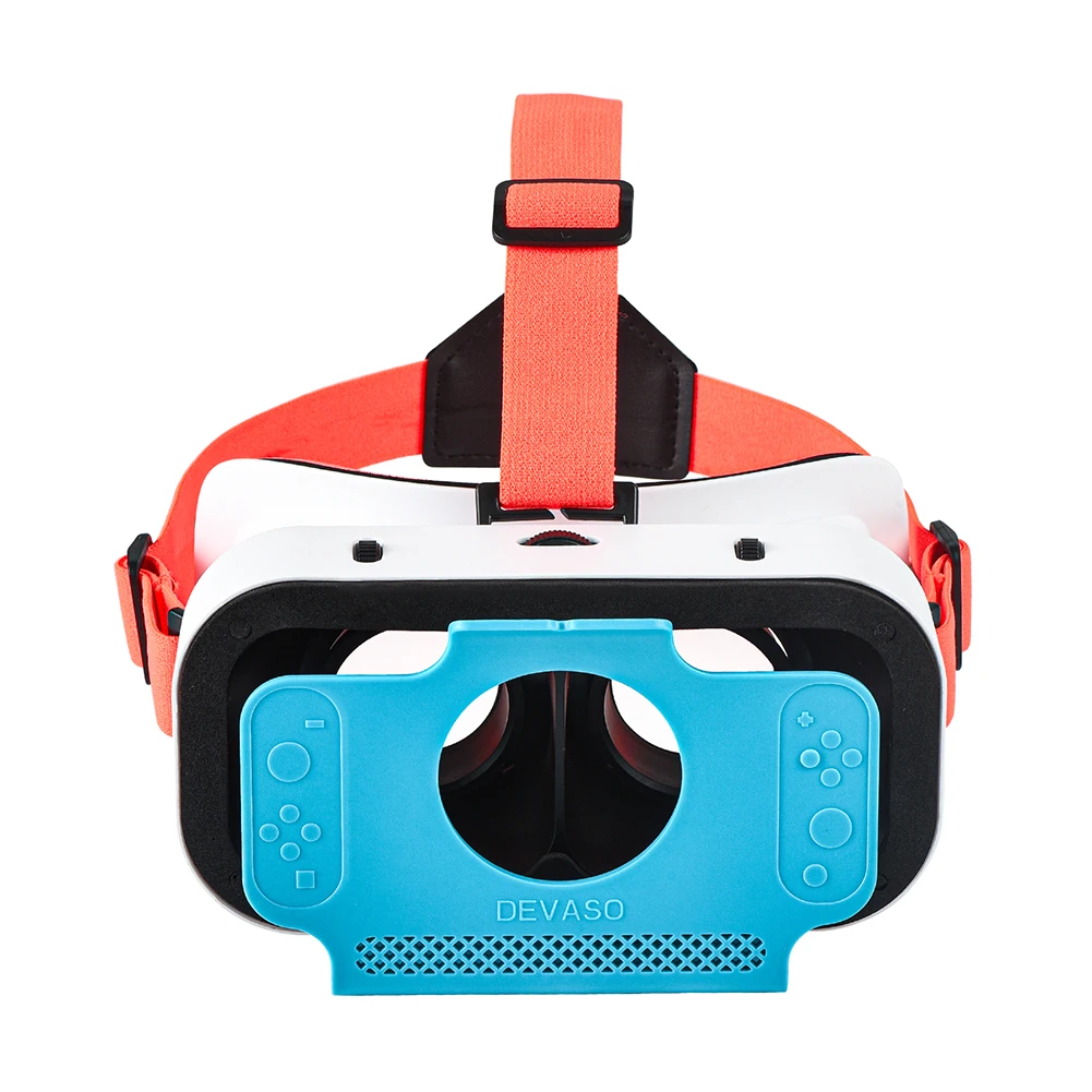 

Подходит для игровой консоли 3D очки гарнитура для Nintendo Switch/NS OLED VR комплект Регулируемые игровые 3D очки