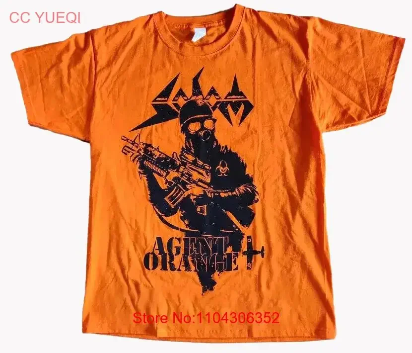 Футболка Sodom Agent Orange 1989-2019 полные размеры от S до 5XL