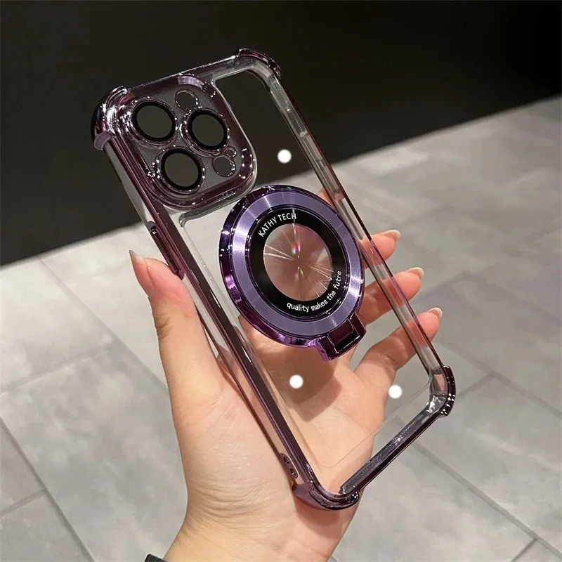 Роскошный противоударный чехол для телефона Huawei P70 P60 P50 P40 P30 Lite Pro Plus Ultra Y9S с магнитным кронштейном, чехол-держатель Magsafe (art.: 3920cfcd134c0) - 3920cfcd134c0