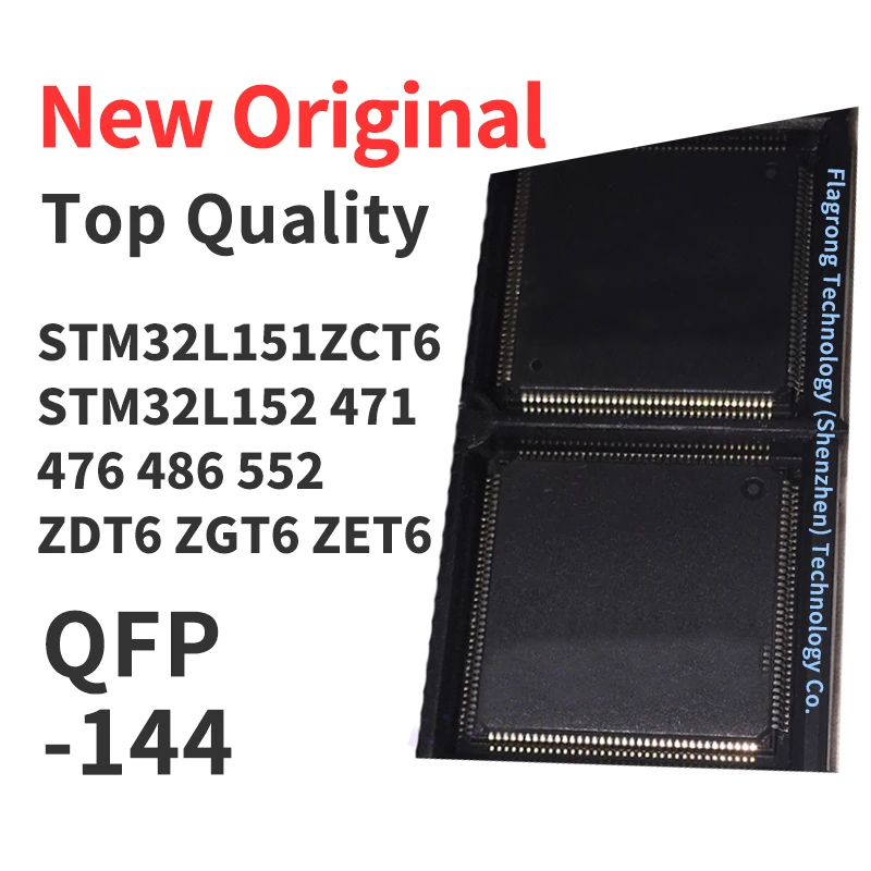 

1 шт. STM32L151ZCT6 STM32L152 STM32L 471 476 486 552 ZDT6 ZGT6 ZET6 LQFP144 чип IC новый оригинальный