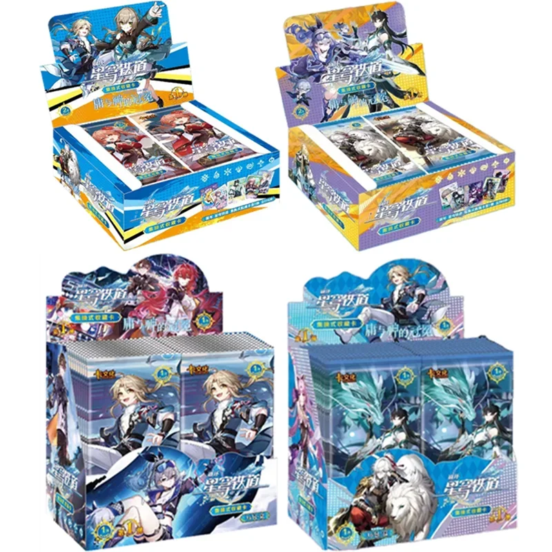 Honkai Star Rail Card Аниме Игра Genshin Impact Железнодорожная карта Редкие коллекционные карты