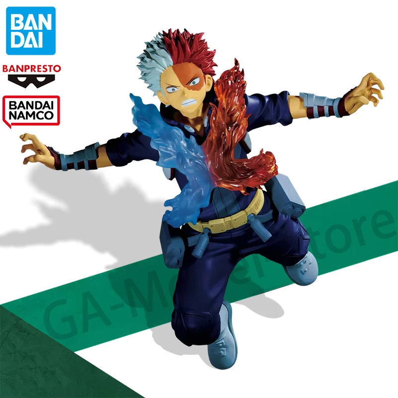 В наличии оригинальная аниме-фигурка Bandai My Hero Academia The Amazing Horoes Plus Todoroki Shoto