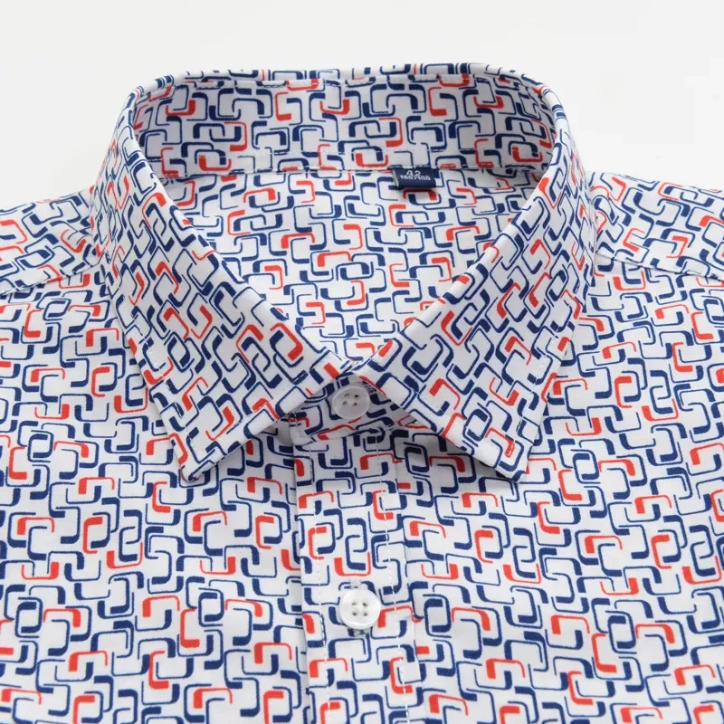 

Мужская рубашка с длинным рукавом, размеры до 10XL