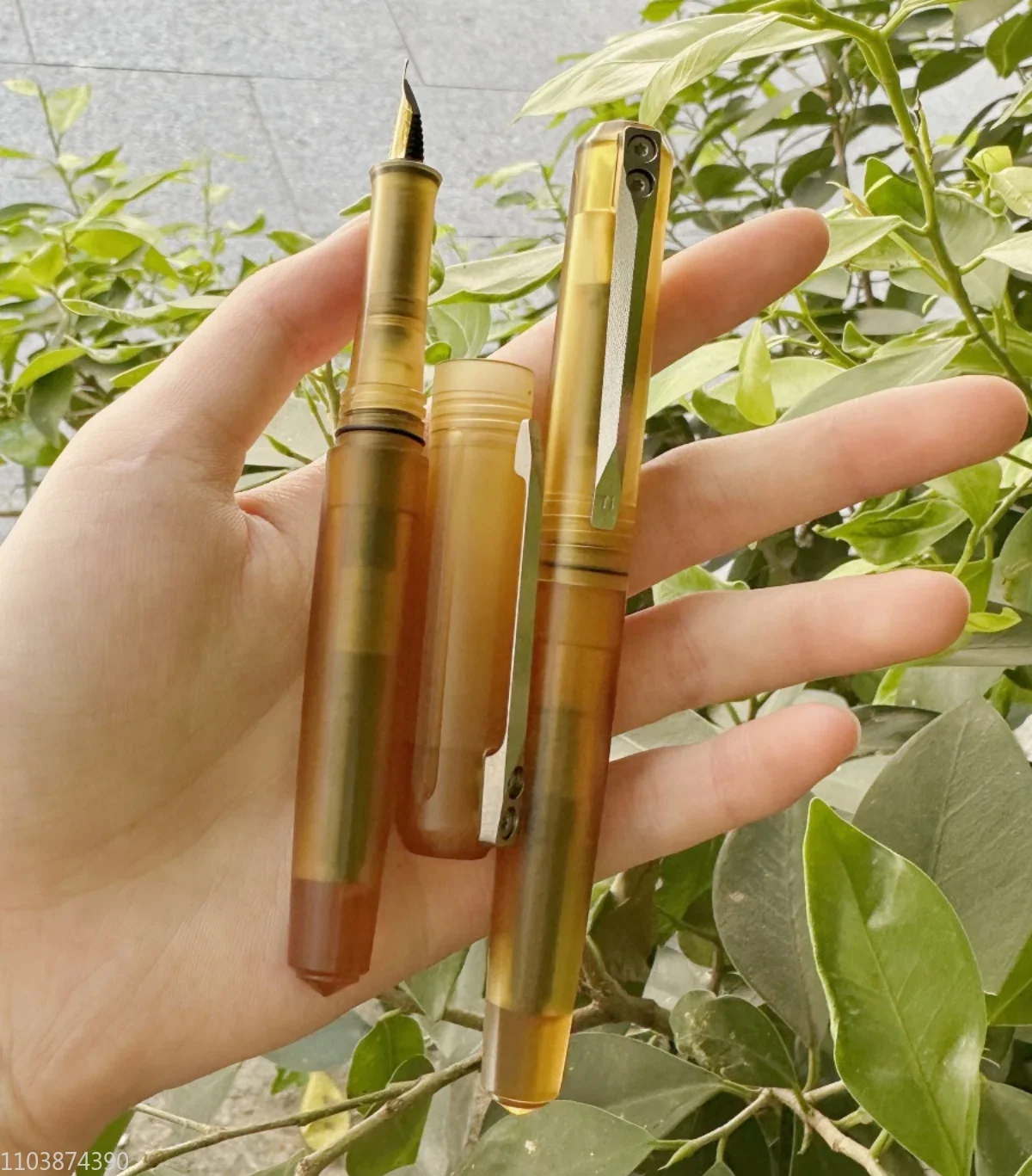 AOTE Германия PEI перьевая ручка Шмидта золото/серебро лезвие F перо чернильная