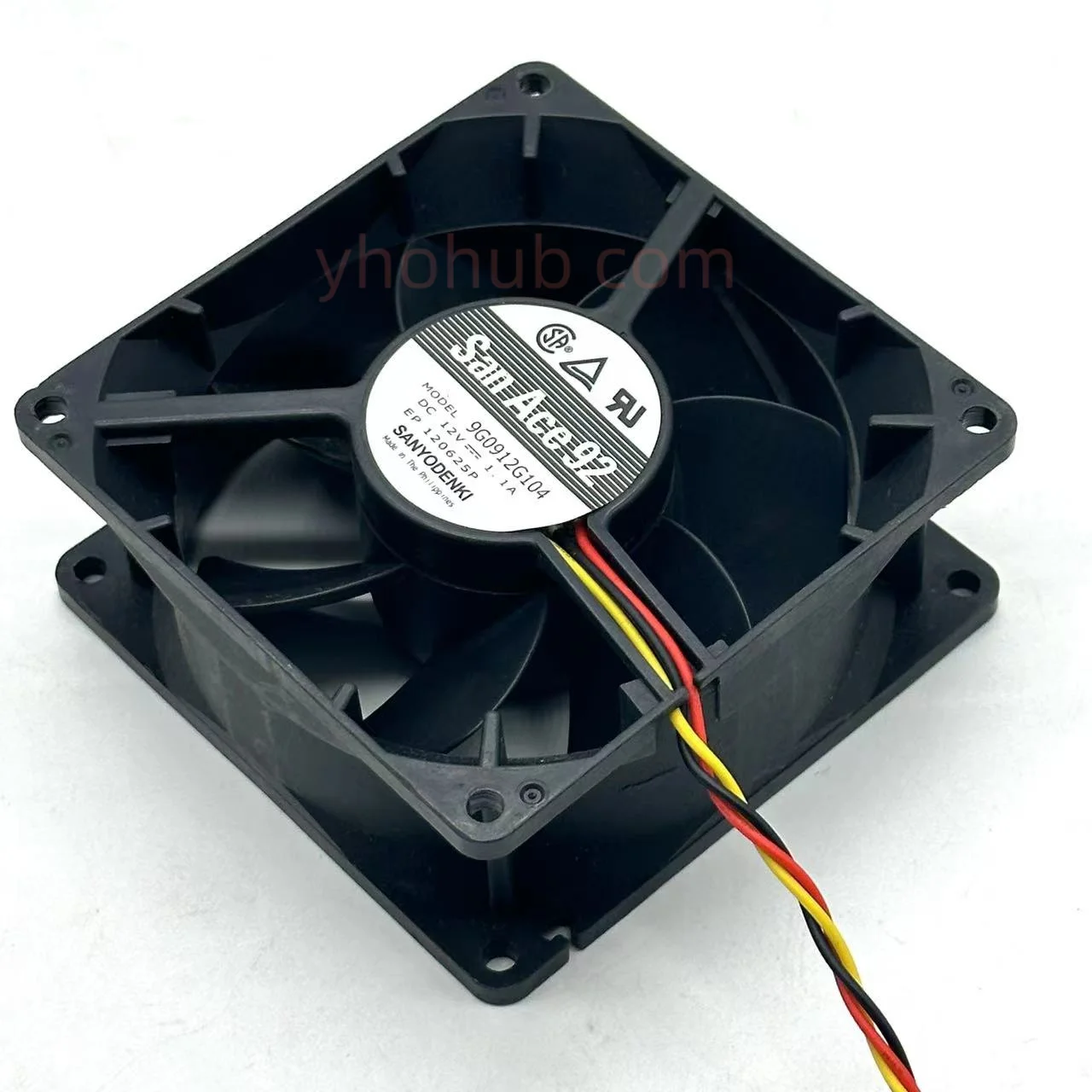 Вентилятор охлаждения сервера Sanyo Denki 9G0912G104 DC 12V 1.1A 90x90x38 мм