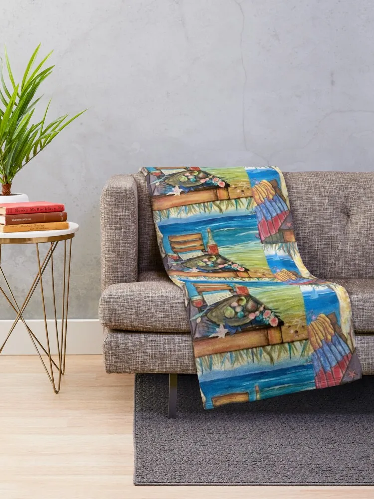 Одеяло Sittin’ by the Bay для малышей свободные декоративные одеяла кроватей