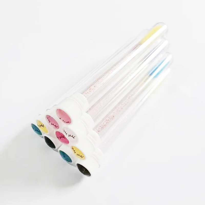 Косметическая Кисть Для Туши С Расческой. Индивидуальная Красочная