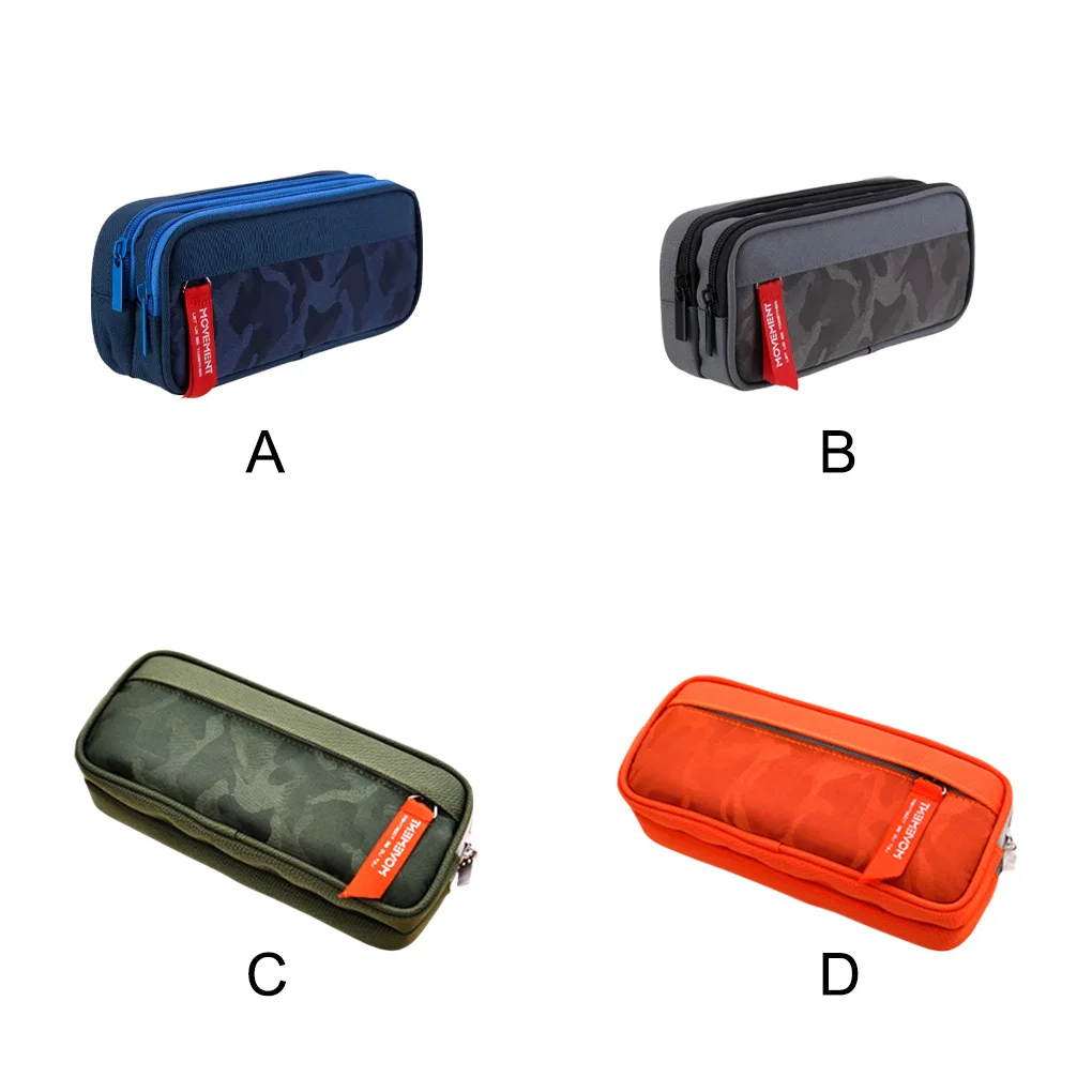 

Pencil Case Large Capacity Oxford Cloth Pencils Pencilbox Stationery Pen Pouch Storage Bags for Ruler Calculator