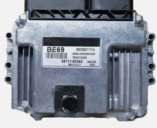 Электронный модуль управления автомобильным ЭБУ 39111-03342 BE69 3911103342 MEG17.9.12.1