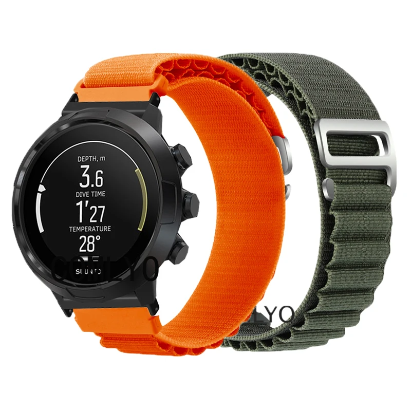 

Band For SUUNTO 9 Baro 7 Spartan D5 Strap Nylon Soft Bracelet Bands FOR Women Men Belt
