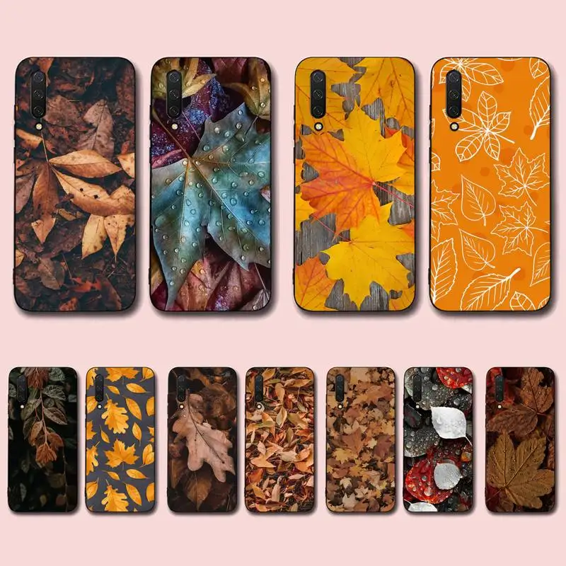 

Autumn leaves fall Phone Case for Xiaomi mi 5 6 8 9 10 lite pro SE Mix 2s 3 F1 Max2 3