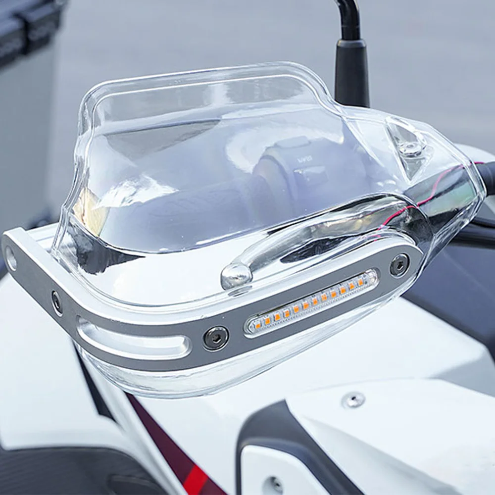 

LED Lights Motorcycle Handguard Handlebar Guard For Honda Blackbird Cbr1100Xx 125 Cg Cb 300 Cbr 600 F3 Cbr 600 Rr Xr250 Adv 150