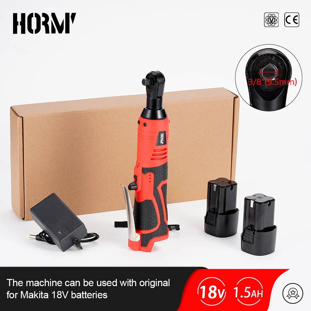 18V Impact Wrench Cordless Rechargeable Electric Wrench 3/8 