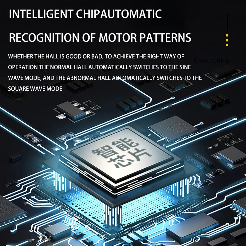 Электрический трехколесный контроллер Nanpu 24 трубки 1200 Вт-1500 Вт мягкая фотография