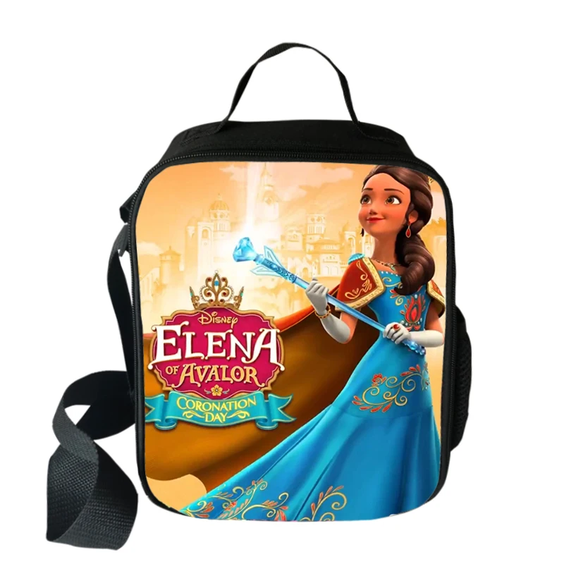 Защитные сумки для обеда Disney Elena of Avalor Princess ранцы мальчиков хранения еды пикника