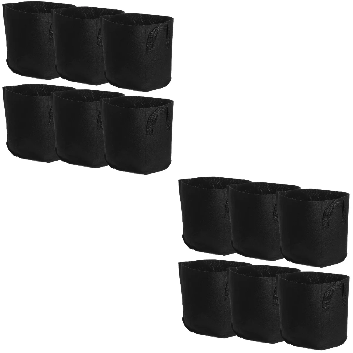 

12 Pcs Growing Bags Potatoes Peat Storage Planting Plants Non-woven Fabric Indoor Planter Pots