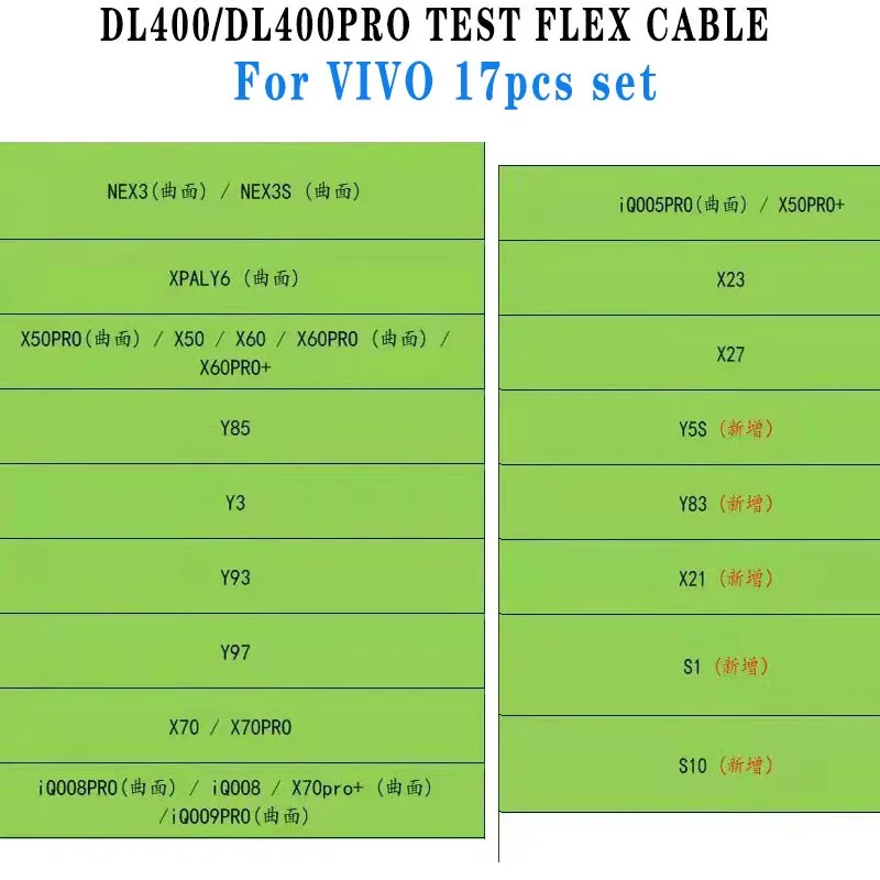 Тестер ЖК-экрана Dl400pro с гибким кабелем для Iphone Samsung Iwatch Huawei Xiaomi Oppo Vivo 13 12 Mini Max 11 Pro Xs