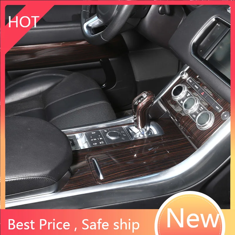 

Для Land Rover Range Rover Sport 2014-2017 ABS углеродное волокно Центральная панель управления автомобиля декоративная наклейка автомобильные аксессуары gv