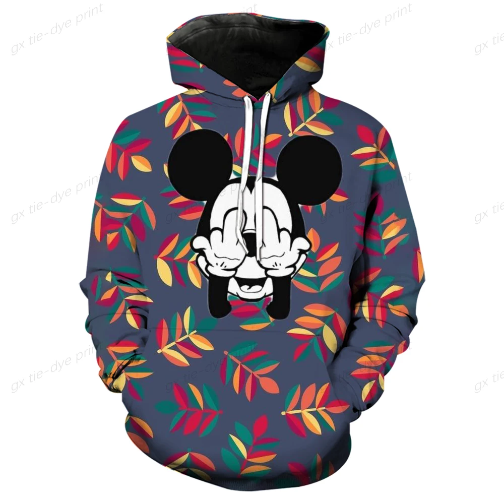 

women hoodies sweatshirts ladies autumn festivals classics comfort fall clothing Disney Minnie Mickey Mouse sweat shirts hoodies